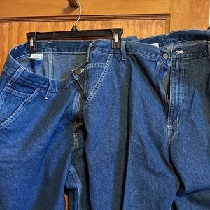 Carharrt work dungarees, size 38x34 Lot of 2
